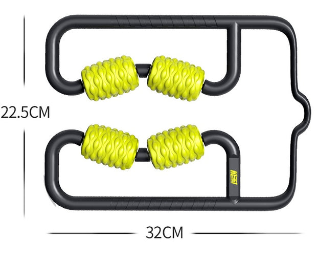 Foam Shaft Muscle Massage Roller for Deep Tissue Relief & Recovery