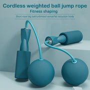 Weighted Cordless Jump Rope For Effective Fitness Training 